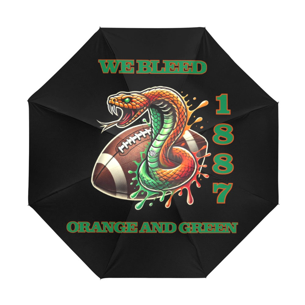 FAMU “We bleed orange and green” Umbrella