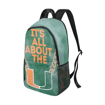 All About The U Backpack with Side Mesh Pockets