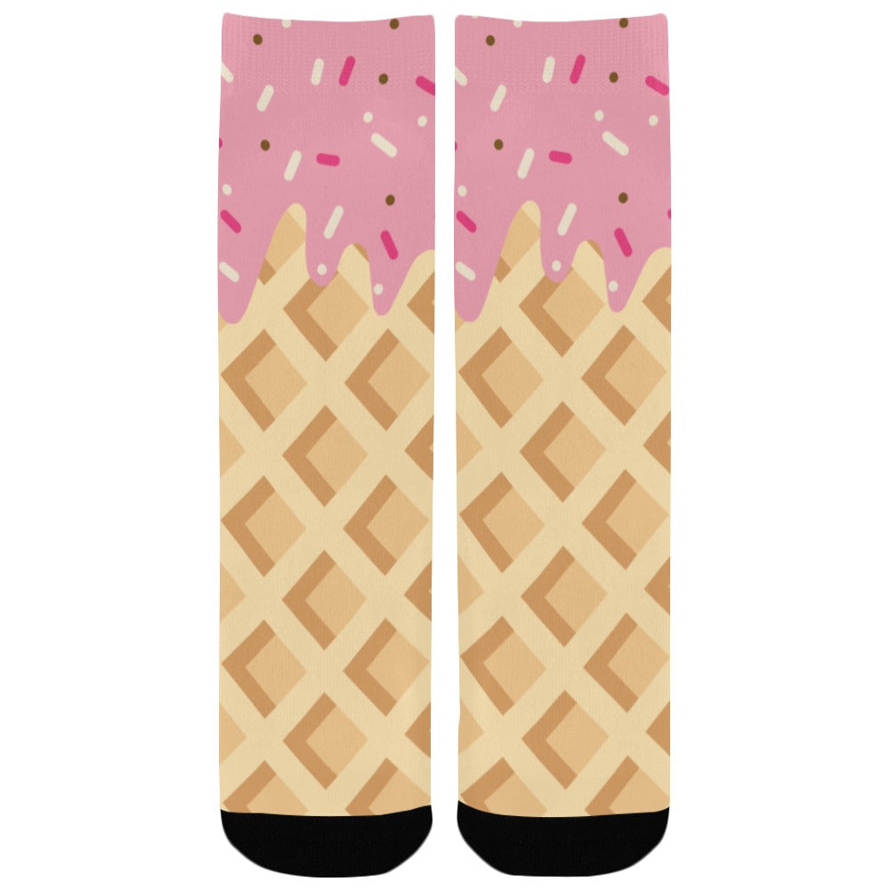 Icecream Custom Socks for Kids