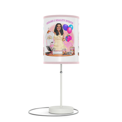 Dreams 2 Reality Logo Lamp on a Stand, US|CA plug