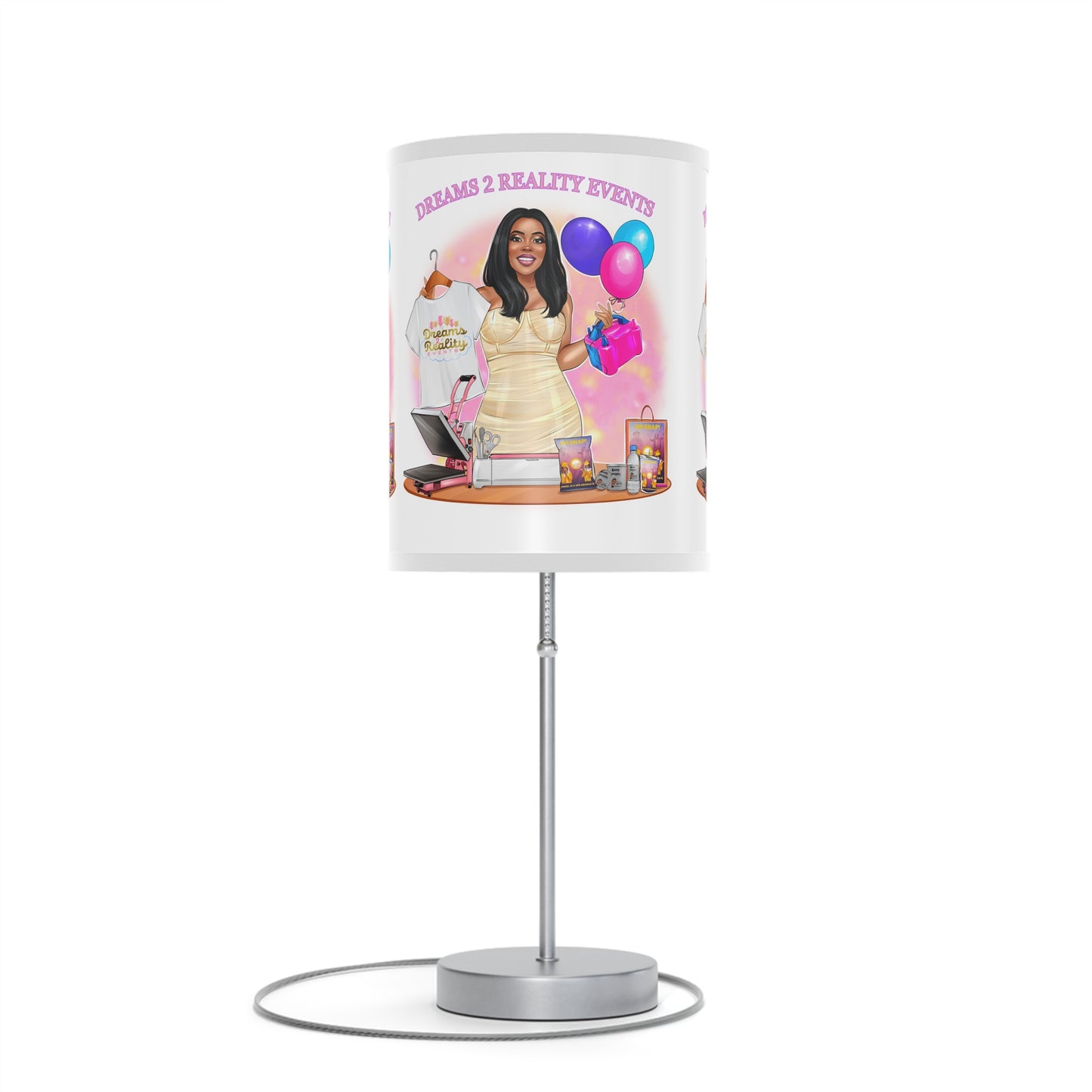 Dreams 2 Reality Logo Lamp on a Stand, US|CA plug