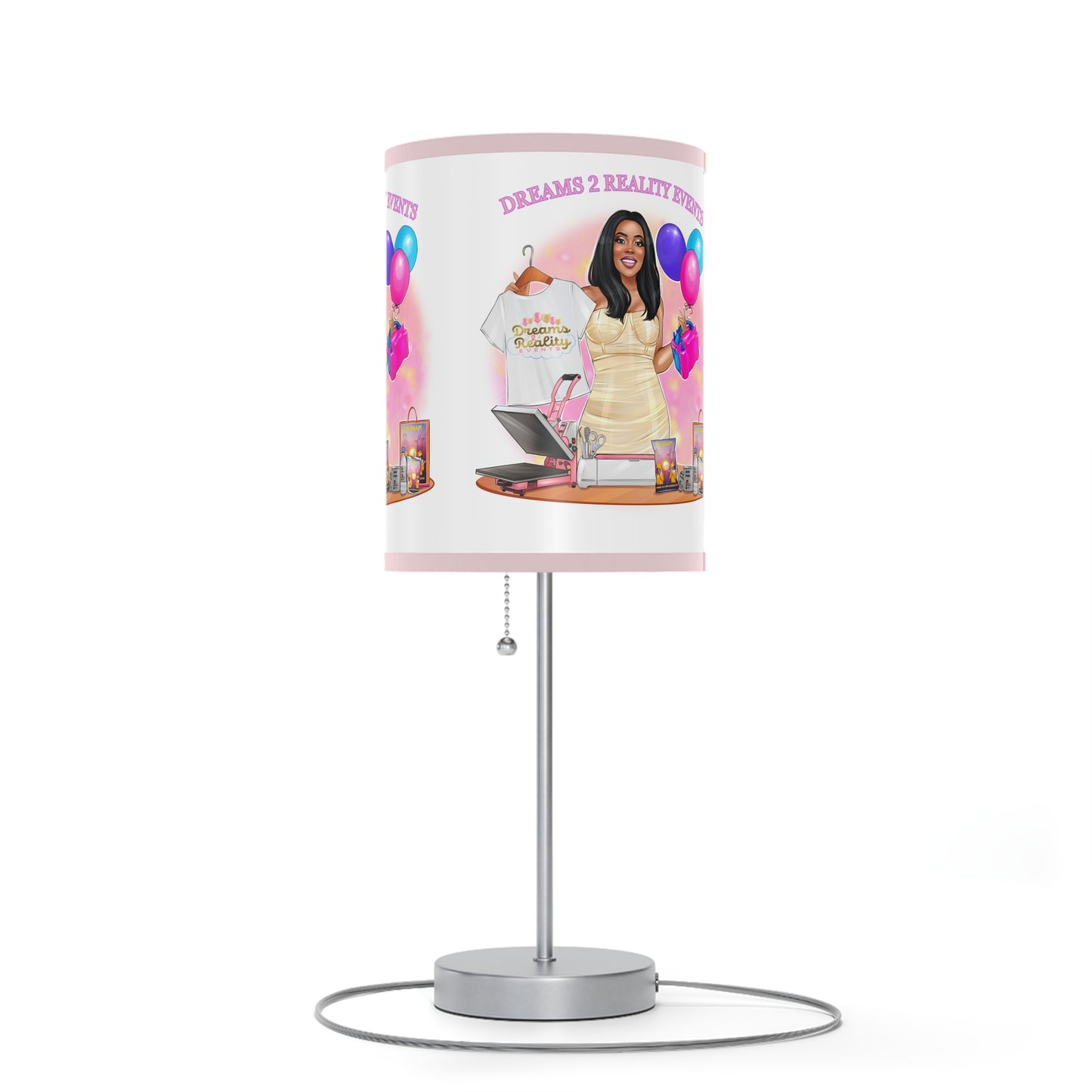 Dreams 2 Reality Logo Lamp on a Stand, US|CA plug