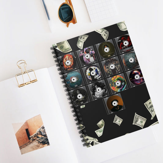 Rod wave Spiral Notebook - Ruled Line