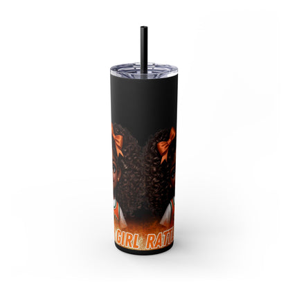 Skinny Tumbler with Straw, 20oz