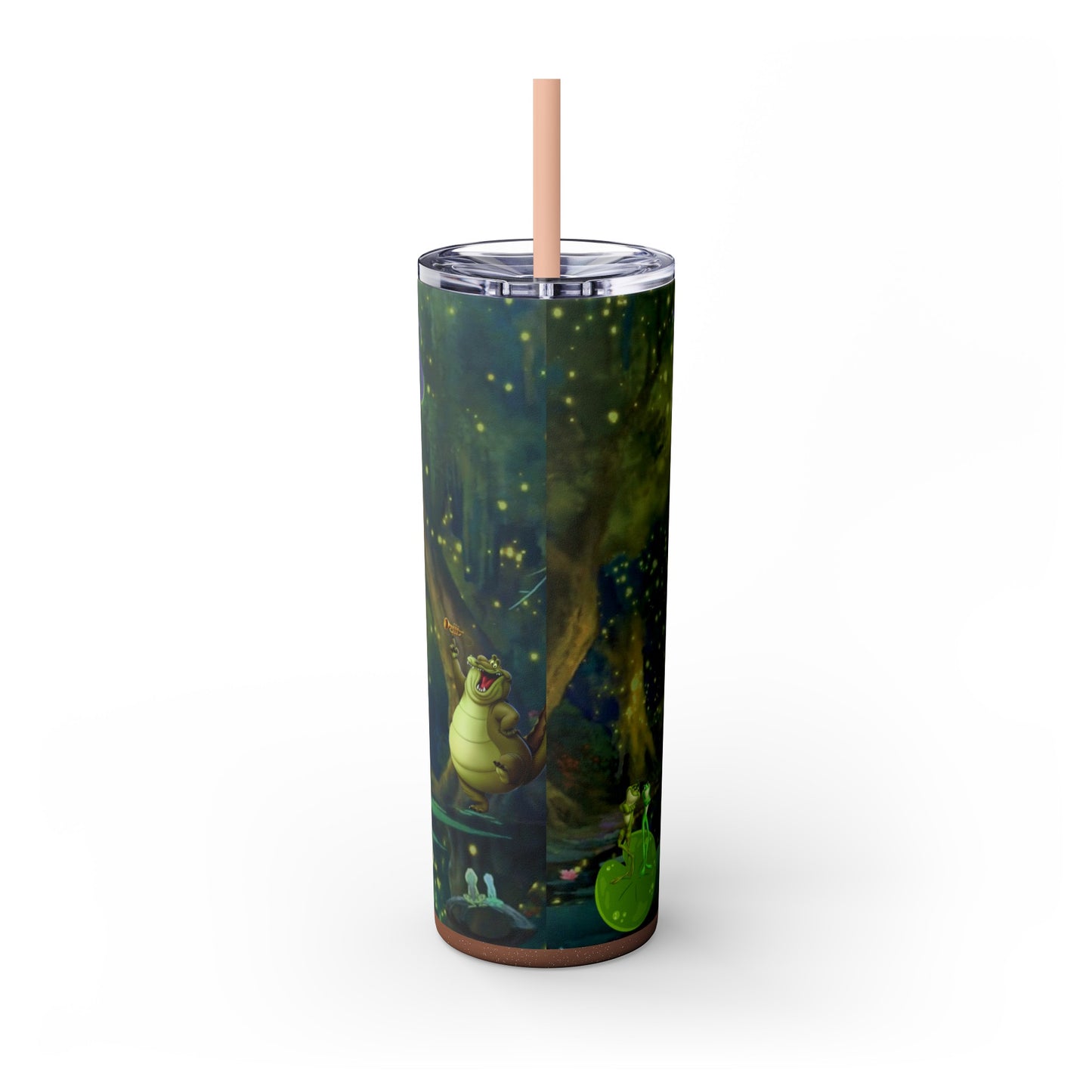 The Princess and the Frog - Skinny Tumbler with Straw, 20oz