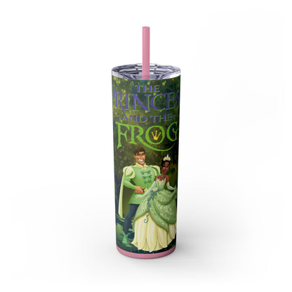 The Princess and the Frog - Skinny Tumbler with Straw, 20oz