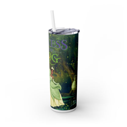 The Princess and the Frog - Skinny Tumbler with Straw, 20oz