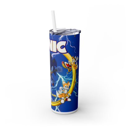 Sonic Skinny Tumbler with Straw, 20oz