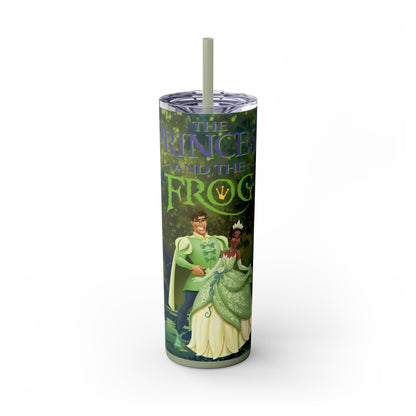 The Princess and the Frog - Skinny Tumbler with Straw, 20oz