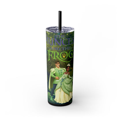 The Princess and the Frog - Skinny Tumbler with Straw, 20oz