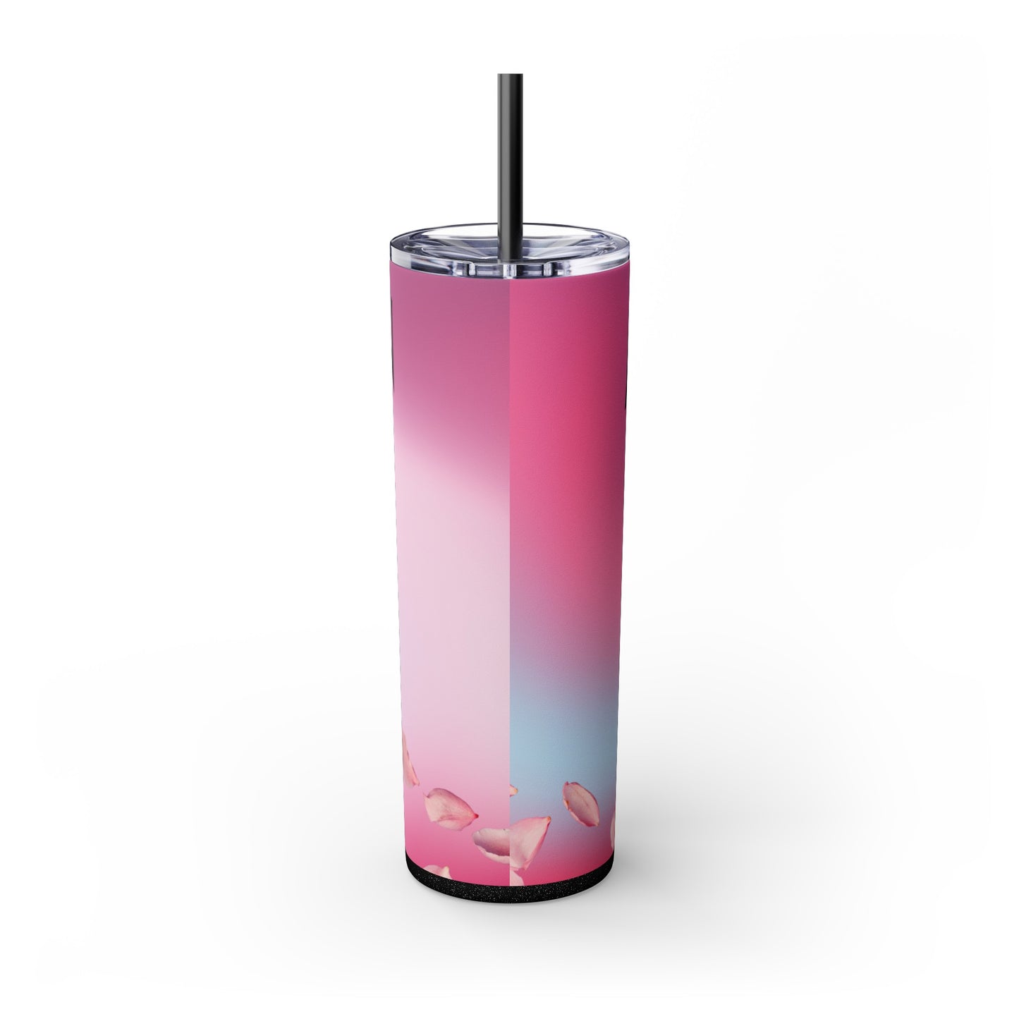 Pink Mulan Skinny Tumbler with Straw, 20oz