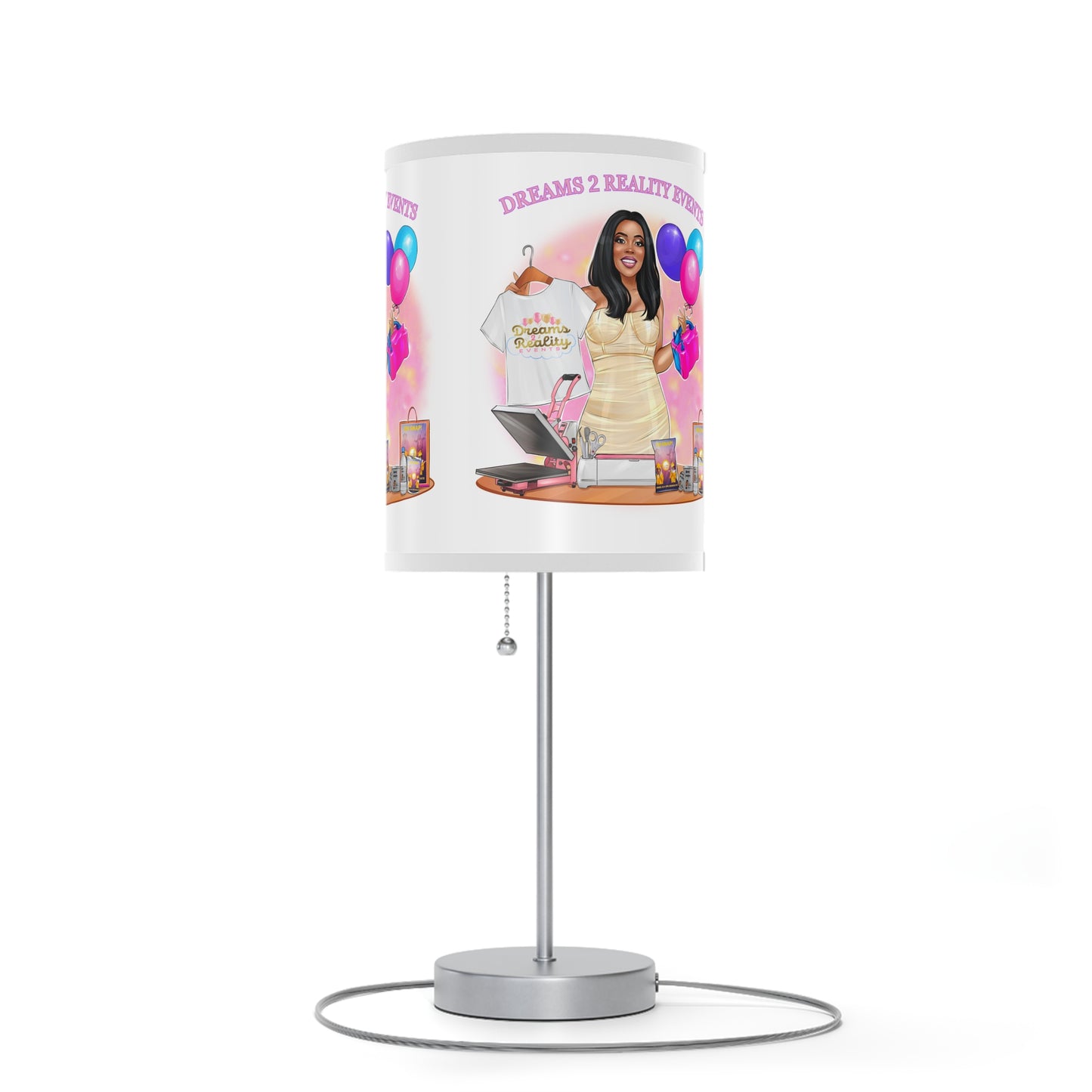 Dreams 2 Reality Logo Lamp on a Stand, US|CA plug