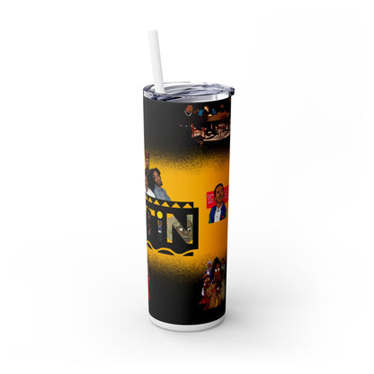 Skinny Tumbler with Straw, 20oz