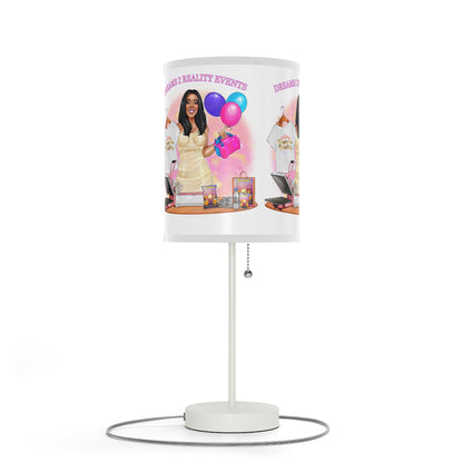 Dreams 2 Reality Logo Lamp on a Stand, US|CA plug