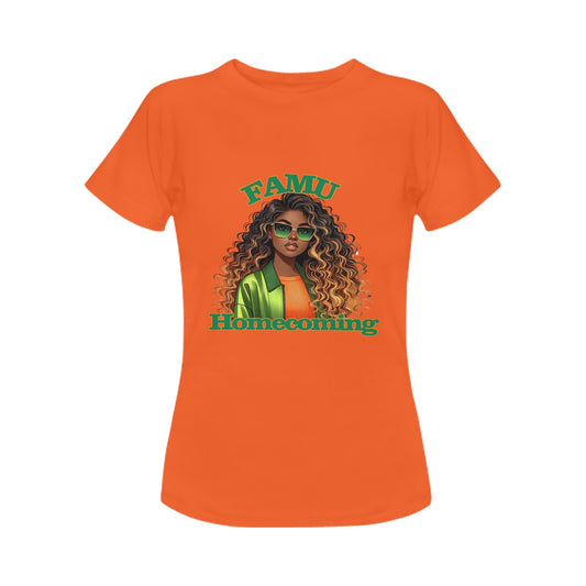 FAMU Homecoming Women’s orange T-shirt