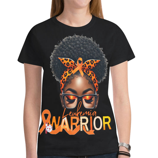 Leukemia Warrior T-shirt for Women