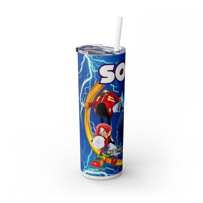 Sonic Skinny Tumbler with Straw, 20oz