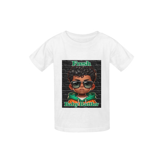 FAMU Fresh Baby Rattler White Kids T-shirt