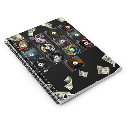 Rod wave Spiral Notebook - Ruled Line