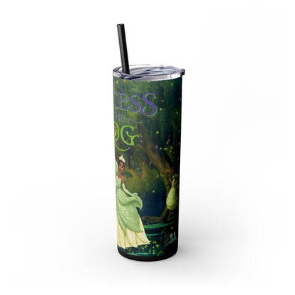 The Princess and the Frog - Skinny Tumbler with Straw, 20oz