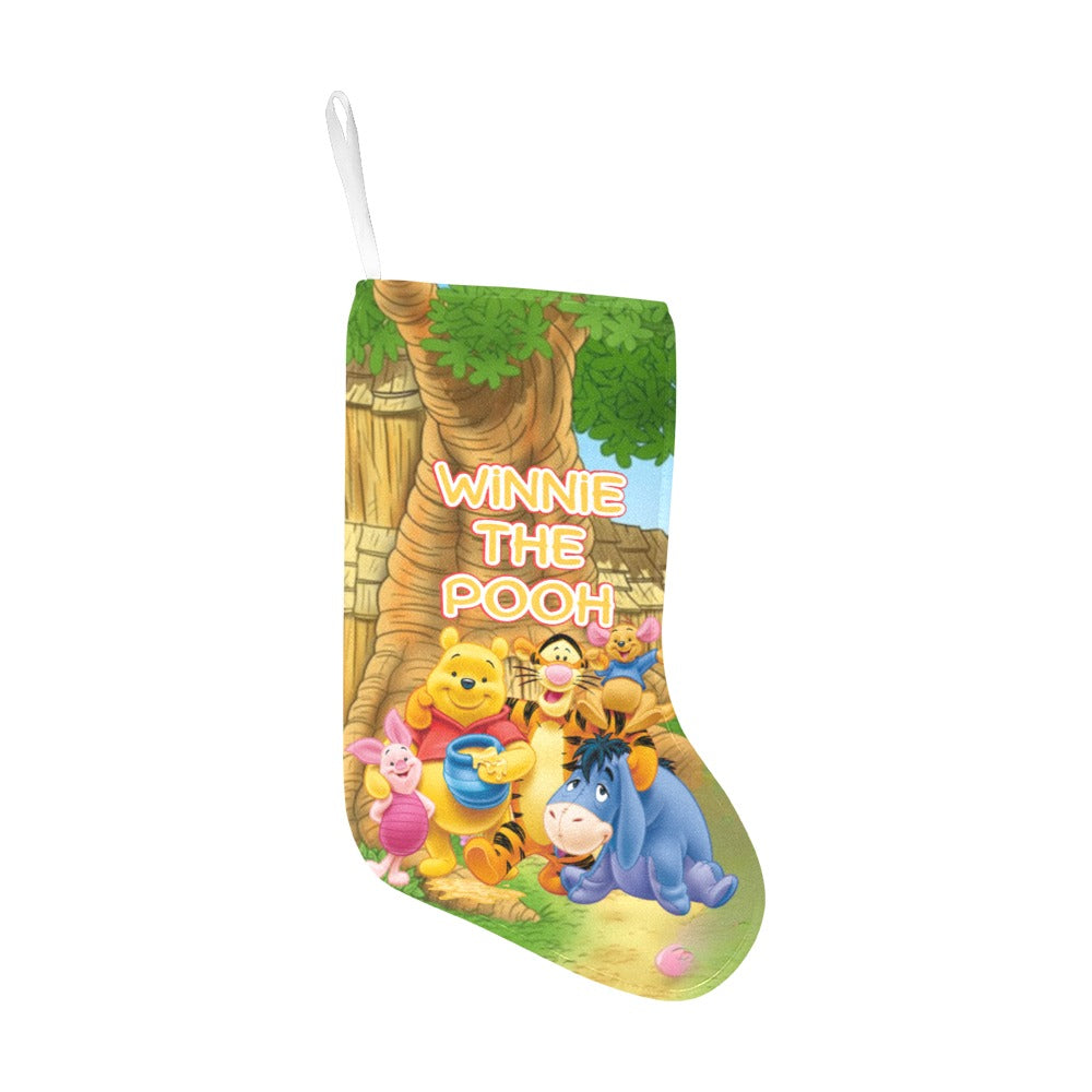 Winnie the Pooh Christmas Stocking (Without Folded Top)