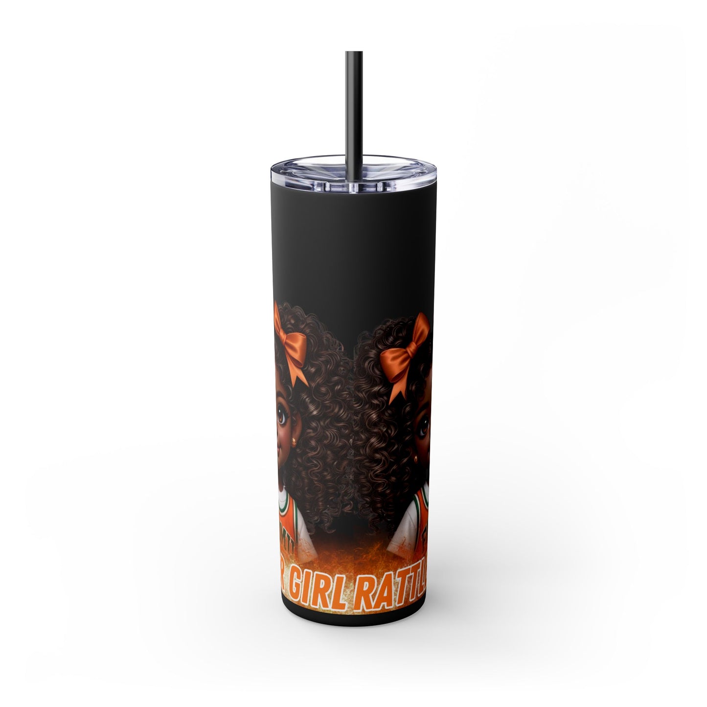 Skinny Tumbler with Straw, 20oz