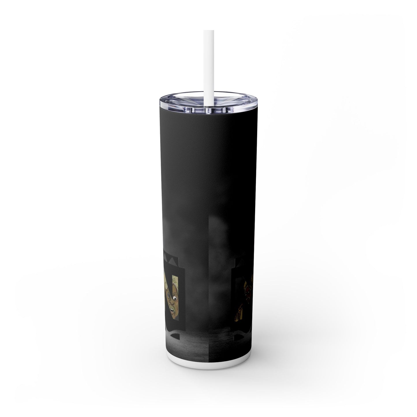 Martin Sitcom TV Show Skinny Tumbler with Straw, 20oz