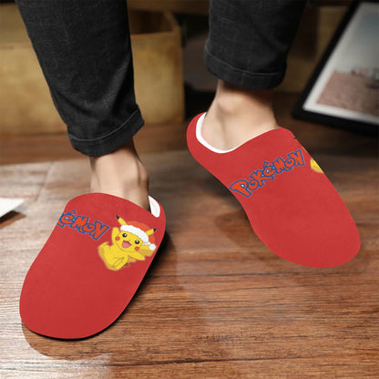 Pokémon (Pikachu) Men's Non-Slip Cotton Slippers