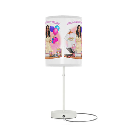 Dreams 2 Reality Logo Lamp on a Stand, US|CA plug