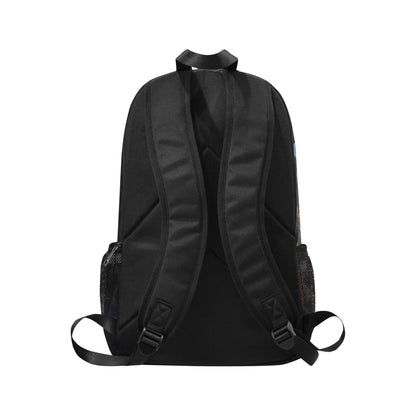 All Things Martin Fabric Backpack with Side Mesh Pockets (Model 1659)