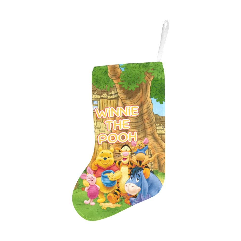 Winnie the Pooh Christmas Stocking (Without Folded Top)