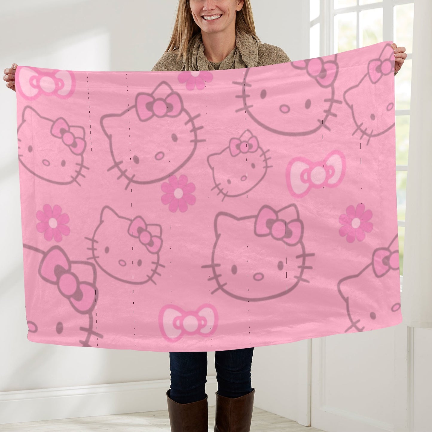 Hello Kitty Baby Blanket 40"x50"