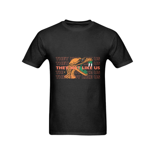 FAMU Ratter Snake “They not like us” Tshirt Men's T-Shirt in USA Size (Front Printing Only)