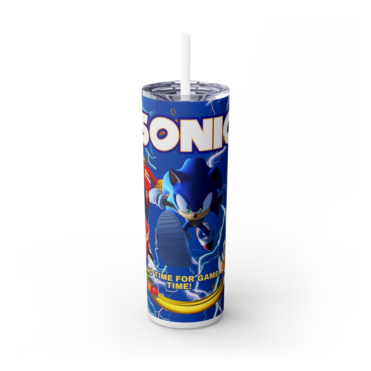 Sonic Skinny Tumbler with Straw, 20oz