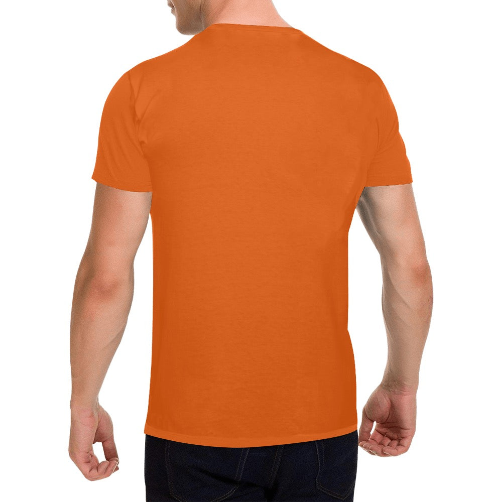 “We bleed orange and green” orange T-shirt