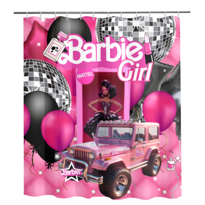 Barbie Shower Curtain 72"x84"