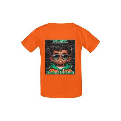 FAMU Fresh Baby Rattler Orange  Kids T-shirt