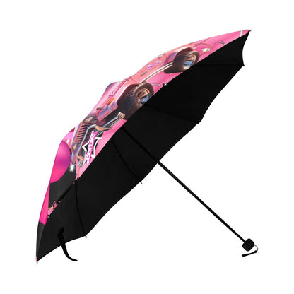 Barbie Umbrella Anti-UV Foldable Umbrella (U08)