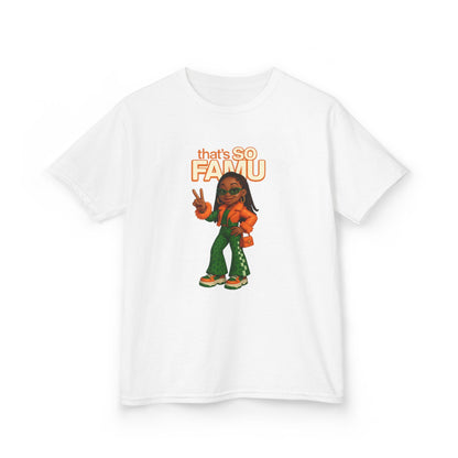Kids Tee - That's So FAMU Youth Cotton Shirt, Trendy Graphic Tee, Fun Gift for Kids, Streetwear Fashion