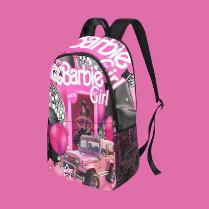 Barbie Backpack with Side Mesh Pockets