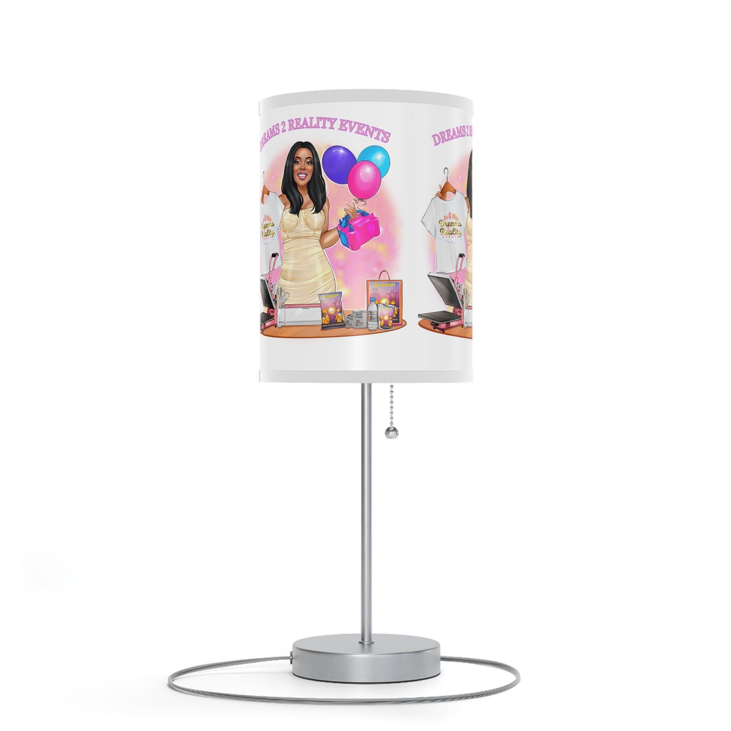 Dreams 2 Reality Logo Lamp on a Stand, US|CA plug