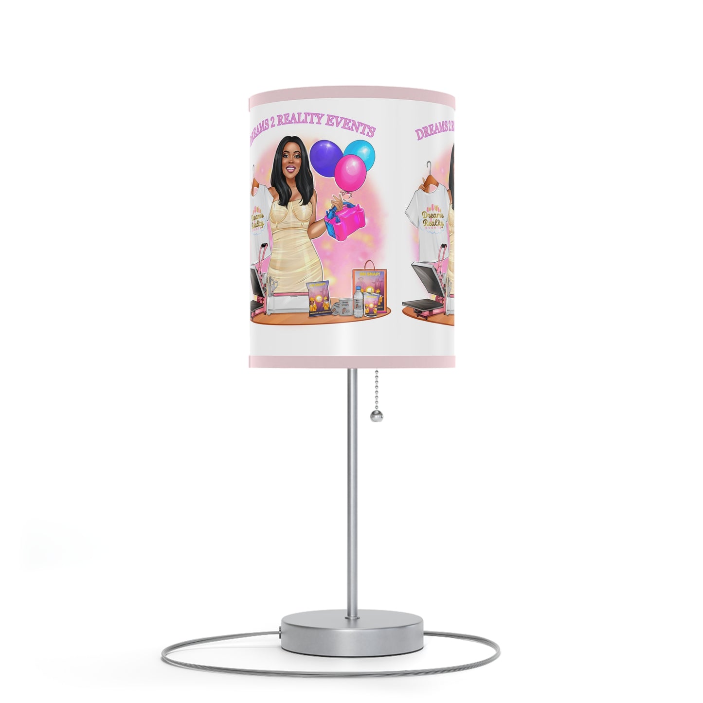 Dreams 2 Reality Logo Lamp on a Stand, US|CA plug