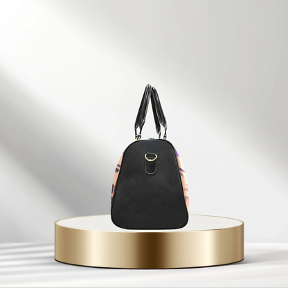 Anime-Inspired Girl Trio Duffel Bag – Trendy Aesthetic Weekender Tote | Stylish Holiday Gift for Her | Unique Fashion Travel Carry-On Bag