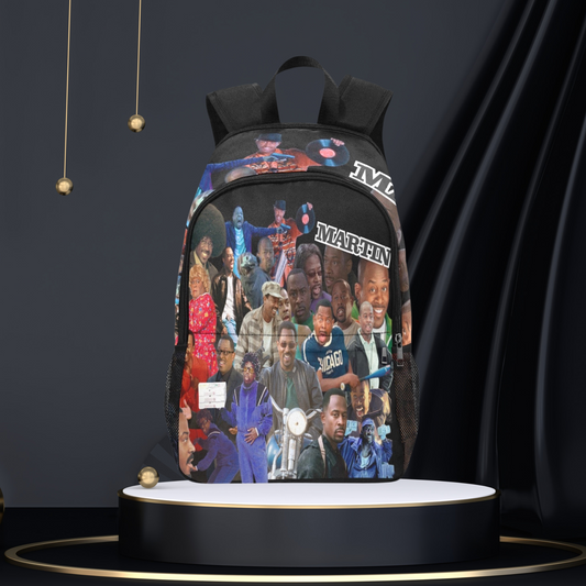 All Things Martin Fabric Backpack with Side Mesh Pockets (Model 1659)