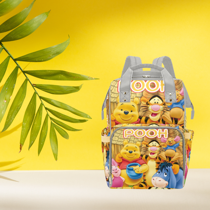 Winnie the Pooh Diaper Backpack/Diaper Bag