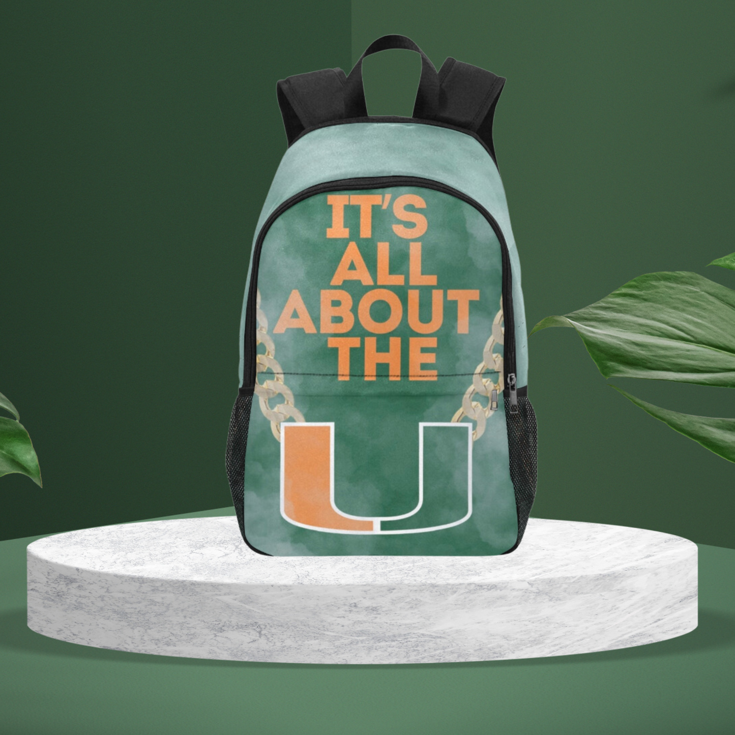 All About The U Backpack with Side Mesh Pockets