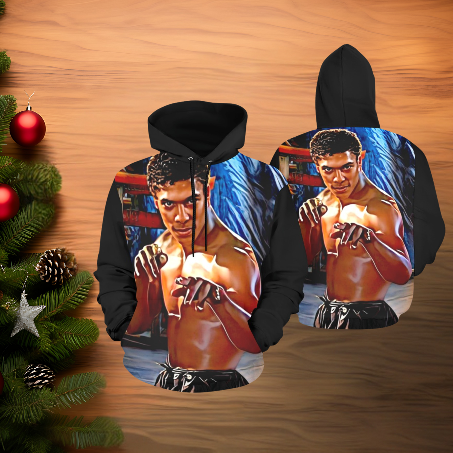 Adult - Glow Master Energy Hoodie – Retro Martial Arts Power Pullover | Vintage Fighter Style Streetwear | Holiday Gift | Last Dragon