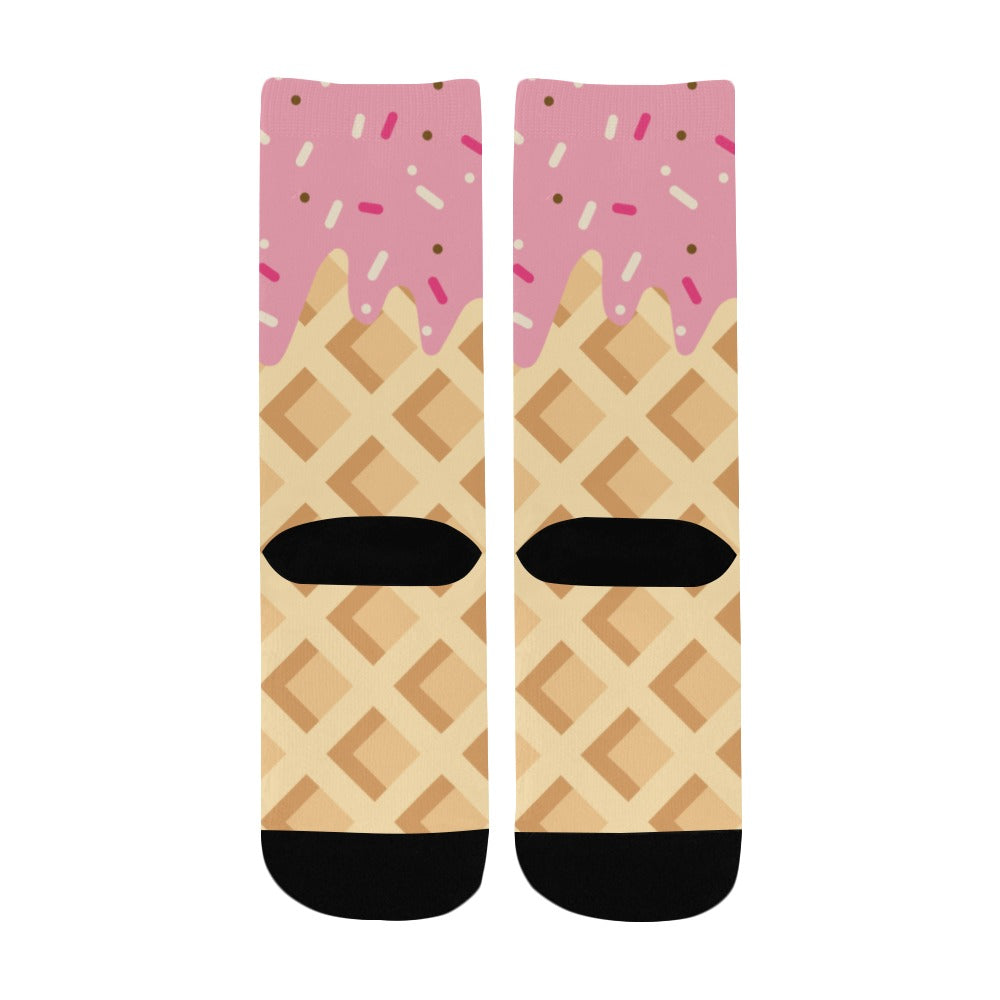 Icecream Custom Socks for Kids