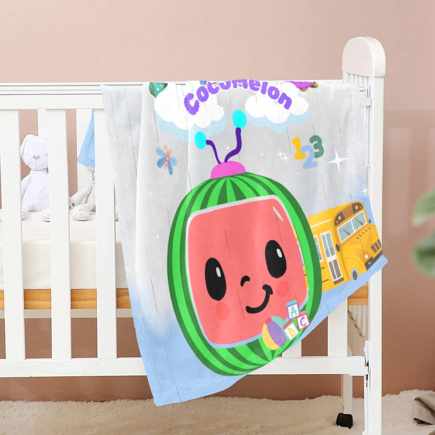 Cocomelon Baby Blanket 40"x50"