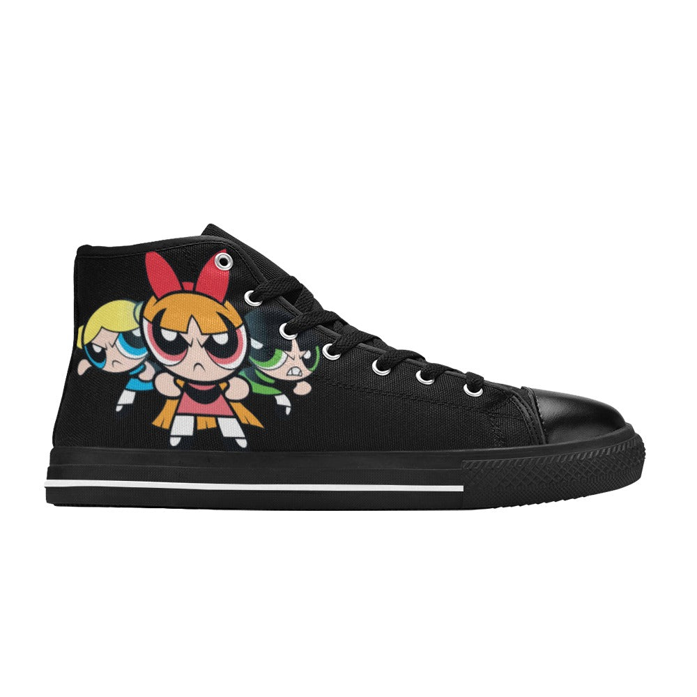 Power Puff Girls High Top Canvas Shoes for Kid